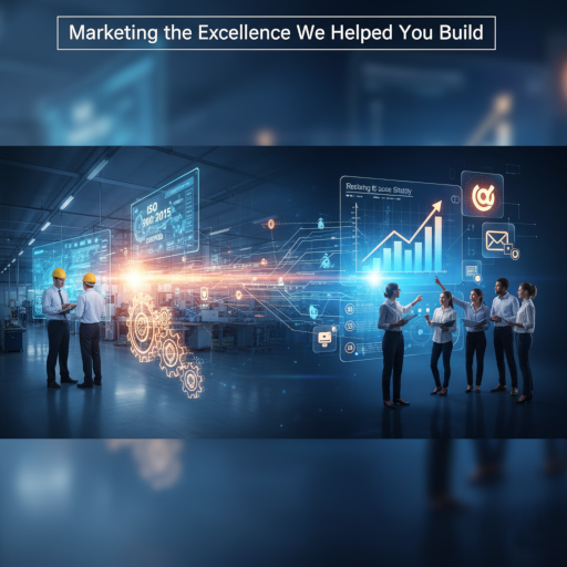 A megaphone broadcasting a message of quality and trust